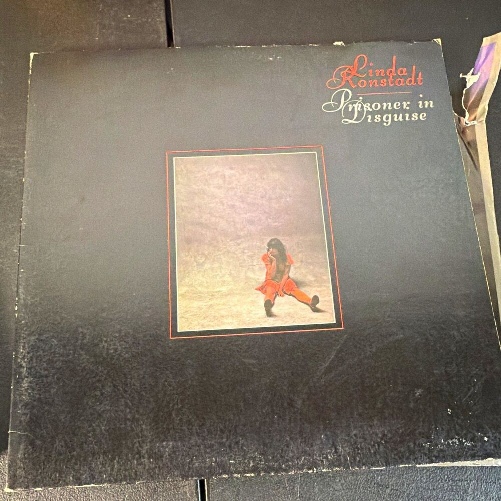 Linda Ronstadt Prisoner in Disguise 12" Black Vinyl LP Elektra/Asylum Rock 1975